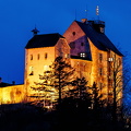 Waldburg bei daemmerung -HDR Bild